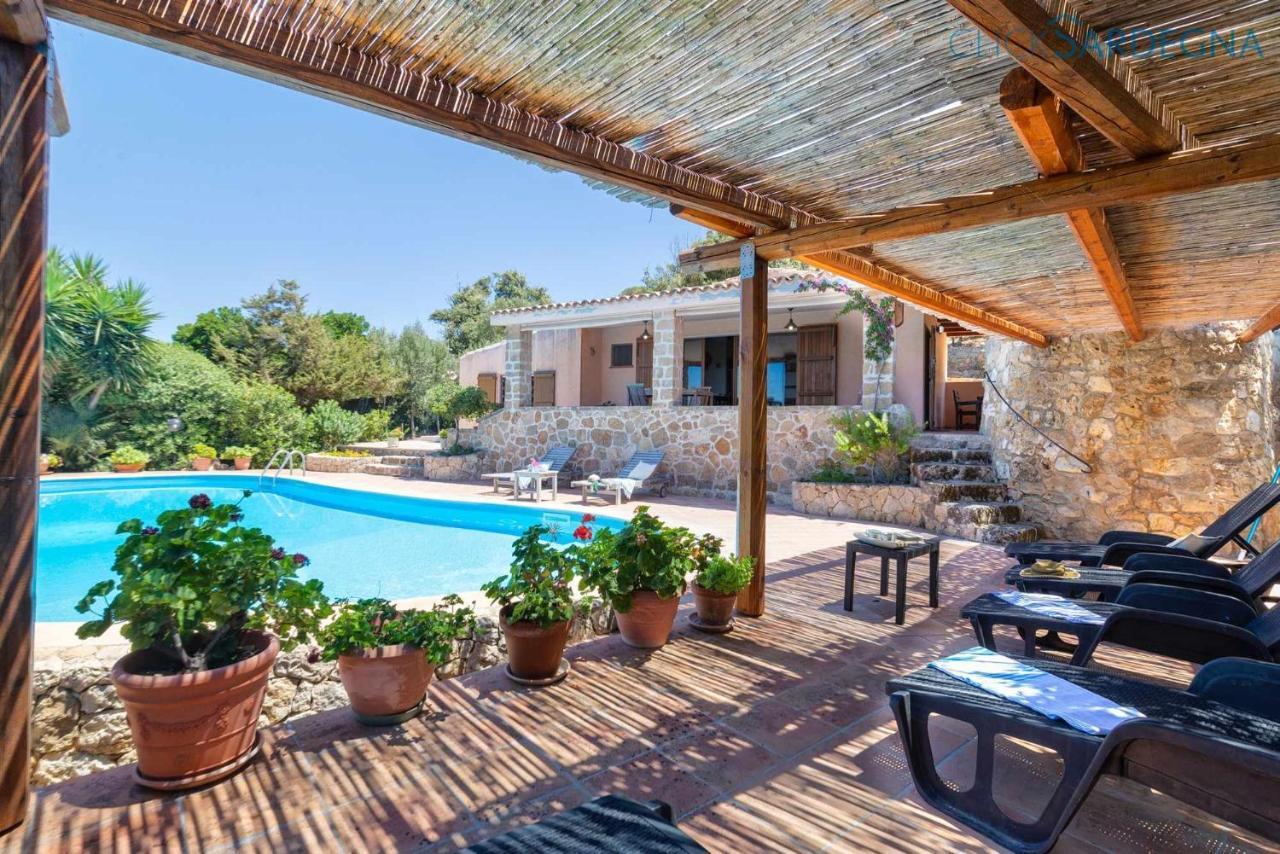 Julia Vista Con Piscina Ad Uso Esclusivo Vista Mare Spettacolare Villa Alghero